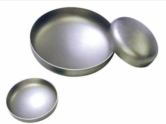 OEM স্টেইনলেস স্টীল পাইপ শেষ ক্যাপ 25mm - 5000mm মাত্রা BIS