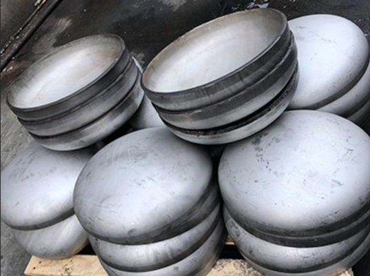 ওডিএম চাপ জাহাজ ডিশ শেষ Torispherical 150mm নিকেল খাদ