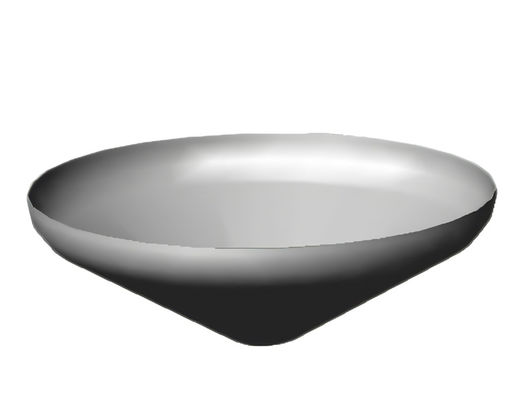 কার্বন ইস্পাত শঙ্কু মাথা 6mm - 200mm বাইরের ব্যাসার্ধ সমতল নীচের মাথা