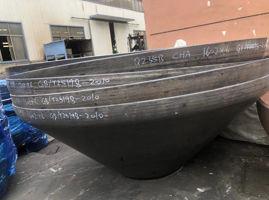 OEM শঙ্কু স্ট্যান্ডার্ড ডিশড হেড শঙ্কু ক্যাপ ফ্ল্যাট নীচের কার্বন ইস্পাত