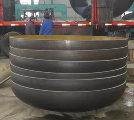 OEM লেপ কার্বন ইস্পাত উপবৃত্তাকার মাথা Torispherical Dished মাথা