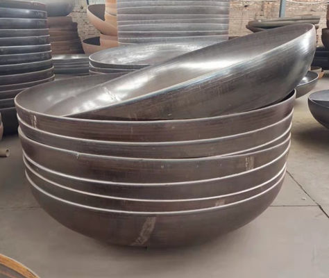 Q345R কার্বন ইস্পাত গোলার্ধীয় মাথা 1000mm ব্যাসার্ধের উপবৃত্তাকার মাথা