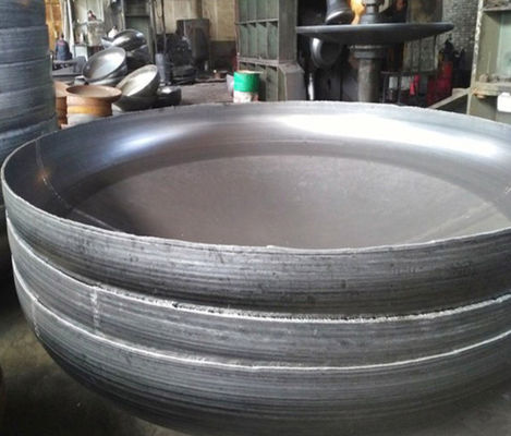 Q345R কার্বন ইস্পাত গোলার্ধীয় মাথা 1000mm ব্যাসার্ধের উপবৃত্তাকার মাথা